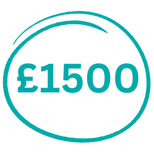 £1500